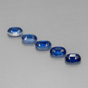 Achetez naturel ct bleue cyanite gems, coupe ovale, en provenance népal chez gemselect. en stock, livraison internationale!