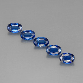 Achetez naturel ct Bleu Disthène gems, Coupe ovale, En provenance Népal chez GemSelect. En stock, livraison internationale!