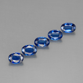 Achetez naturel ct Bleu Disthène gems, Coupe ovale, En provenance Népal chez GemSelect. En stock, livraison internationale!
