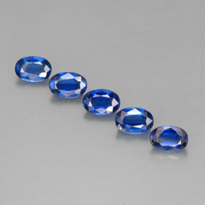 Achetez naturel ct bleue cyanite gems, coupe ovale, en provenance népal chez gemselect. en stock, livraison internationale!