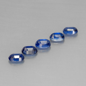 Achetez naturel ct bleue cyanite gems, coupe ovale, en provenance népal chez gemselect. en stock, livraison internationale!