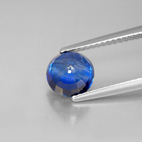 Cyanite bleue naturelle coupe roude, 1,98 ct, VS-SI