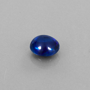 Cyanite bleue naturelle coupe roude, 0,96 ct, transparent