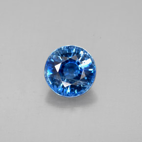 Disthène Bleu naturelle Coupe roude, 1.68 ct, SI