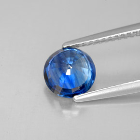 Disthène Bleu naturelle Coupe roude, 1.68 ct, SI