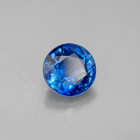 Disthène Bleu naturelle Coupe roude, 1.80 ct, SI