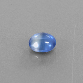 Disthène Bleu naturelle Coupe roude, 0.55 ct, Transparent