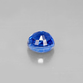 Cyanite bleue naturelle coupe roude, 1,49 ct, VS
