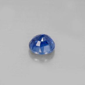 Cyanite bleue naturelle coupe roude, 1,23 ct, VS-SI