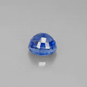 Cyanite bleue naturelle coupe roude, 1,44 ct, VS-SI