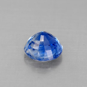 Cyanite bleue naturelle coupe roude, 1,08 ct, VS-SI