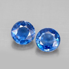Achetez naturel ct Bleu Disthène gems, Coupe roude, En provenance Népal chez GemSelect. En stock, livraison internationale!