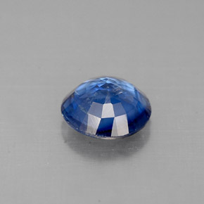 Cyanite bleue naturelle coupe roude, 1,06 ct, VS-SI