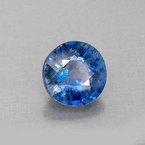 Disthène Bleu naturelle Coupe roude, 1.05 ct, VS-SI