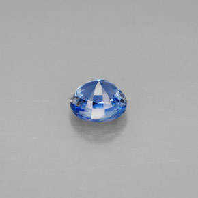 Cyanite bleue naturelle coupe roude, 1,15 ct, VS-SI