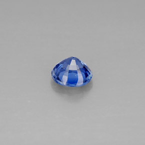 Cyanite bleue naturelle coupe roude, 0,98 ct, VS