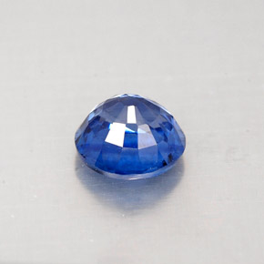 Disthène Bleu naturelle Coupe roude, 1.09 ct, VS