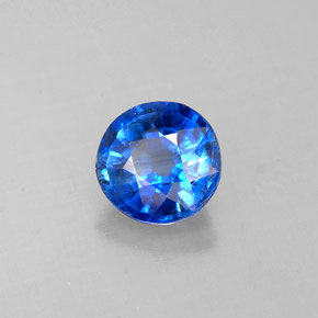 Disthène Bleu naturelle Coupe roude, 1.04 ct, VS-SI
