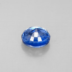 Cyanite bleue naturelle coupe roude, 1,18 ct, VS-SI
