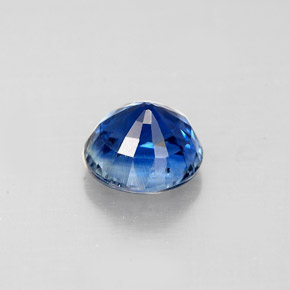 Cyanite bleue naturelle coupe roude, 1,13 ct, VS-SI
