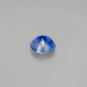 Cyanite bleue naturelle coupe roude, 1,03 ct, VS-SI