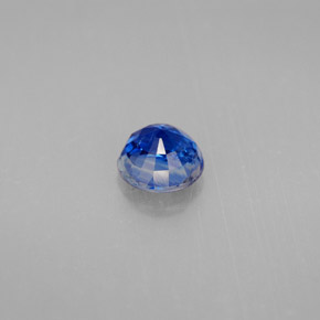 Cyanite bleue naturelle coupe roude, 1,04 ct, VS-SI