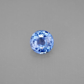 Disthène Bleu naturelle Coupe roude, 0.94 ct, VS