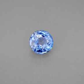 Disthène Bleu naturelle Coupe roude, 0.94 ct, VS