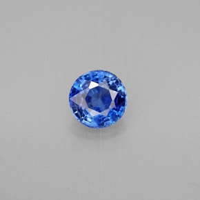 Disthène Bleu naturelle Coupe roude, 1.11 ct, VS-SI