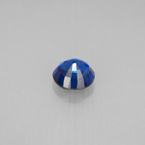 Cyanite bleue naturelle coupe roude, 1,04 ct, VS-SI