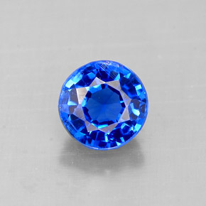 Disthène Bleu naturelle Coupe roude, 0.78 ct, VS-SI