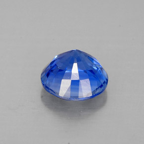 Disthène Bleu naturelle Coupe roude, 0.97 ct, VS