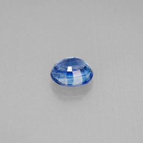 Cyanite bleue naturelle coupe roude, 1,08 ct, VS-SI