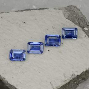 Achetez naturel 5,30ct bleue cyanite gems, taille émeraude, en provenance népal chez gemselect. en stock, livraison internationale!