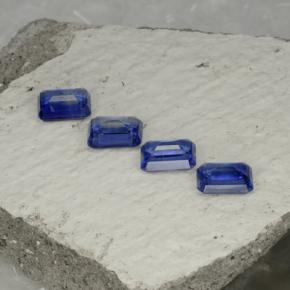 Achetez naturel 5,30ct bleue cyanite gems, taille émeraude, en provenance népal chez gemselect. en stock, livraison internationale!