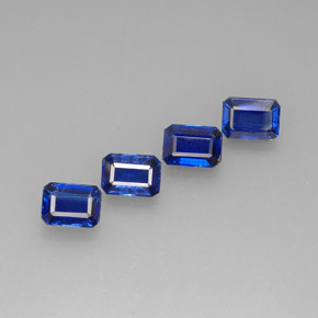 Achetez naturel ct Bleu Disthène gems, Taille émeraude, En provenance Népal chez GemSelect. En stock, livraison internationale!
