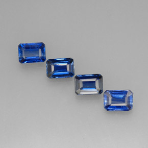 Achetez naturel ct bleue cyanite gems, taille émeraude, en provenance népal chez gemselect. en stock, livraison internationale!