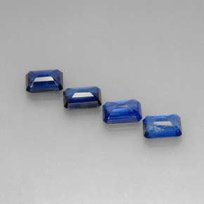 Achetez naturel ct bleue cyanite gems, taille émeraude, en provenance népal chez gemselect. en stock, livraison internationale!