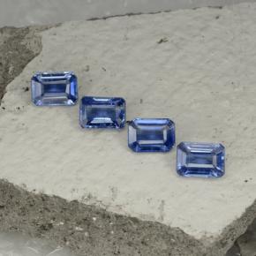 Achetez naturel 4,98ct bleue cyanite gems, taille émeraude, en provenance népal chez gemselect. en stock, livraison internationale!