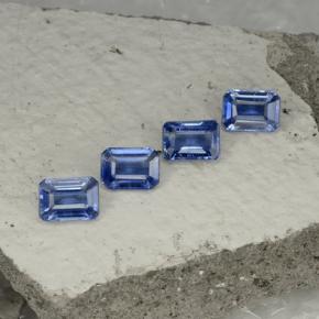 Achetez naturel 4,98ct bleue cyanite gems, taille émeraude, en provenance népal chez gemselect. en stock, livraison internationale!