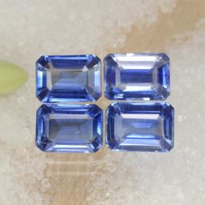 Achetez naturel 5,45ct bleue cyanite gems, taille émeraude, en provenance népal chez gemselect. en stock, livraison internationale!