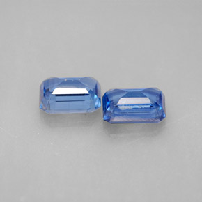 Achetez naturel ct bleue cyanite gems, taille émeraude, en provenance népal chez gemselect. en stock, livraison internationale!