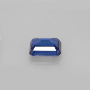 Cyanite bleue naturelle taille émeraude, 2,07 ct, VS-SI