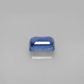 Cyanite bleue naturelle taille émeraude, 1,47 ct, VS-SI