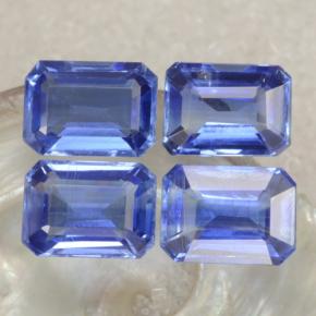 Achetez naturel 4.89ct Bleu Disthène gems, Taille émeraude, En provenance Népal chez GemSelect. En stock, livraison internationale!