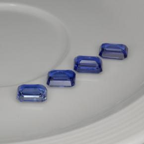 Achetez naturel 5,62ct bleue cyanite gems, taille émeraude, en provenance népal chez gemselect. en stock, livraison internationale!