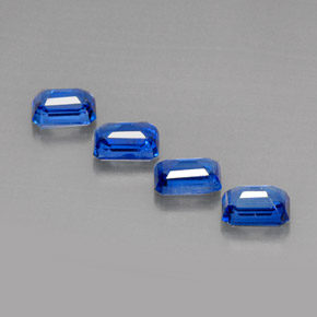 Achetez naturel ct bleue cyanite gems, taille émeraude, en provenance népal chez gemselect. en stock, livraison internationale!