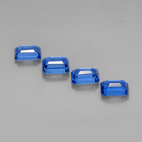 Achetez naturel ct bleue cyanite gems, taille émeraude, en provenance népal chez gemselect. en stock, livraison internationale!