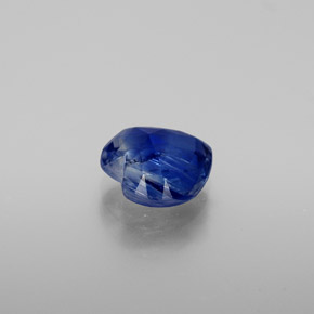 Cyanite bleue naturelle forme de coeur, 1,84 ct, SI