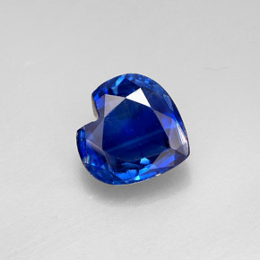 Disthène Bleu naturelle Forme de coeur, 1.89 ct, VS
